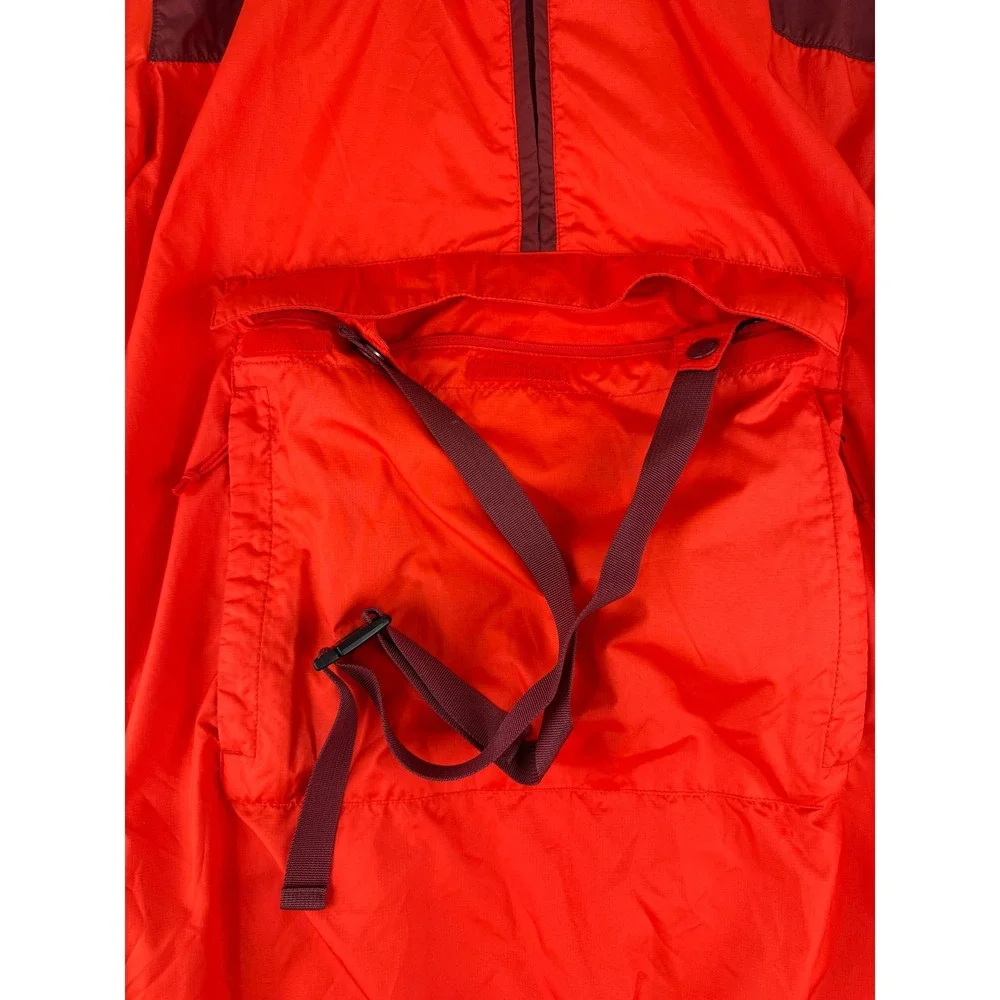 The North Face Fanorak 2.0 Jacket Mens XL Orange Burgundy Windbreaker NF0A3FZL